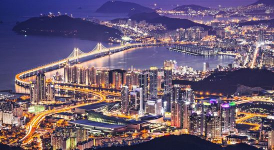 Thành phố Busan về đêm